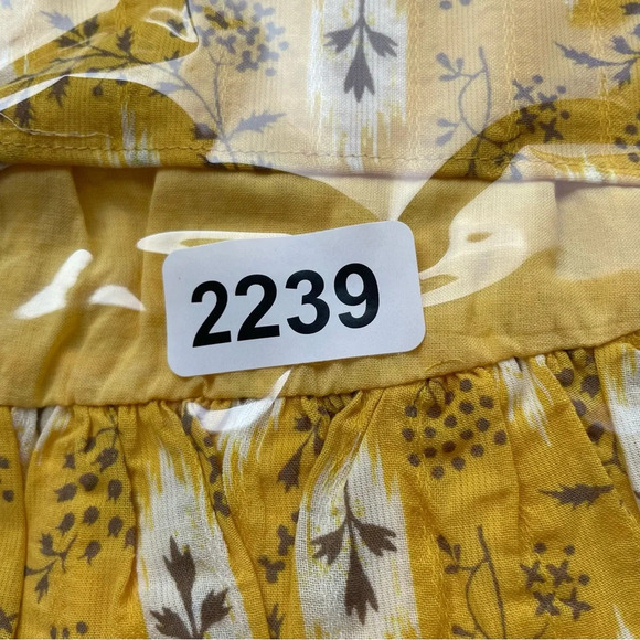 New! Veronica Beard Virginia Gold Floral One Shoulder Maxi Dress 22239 - Picture 15 of 16